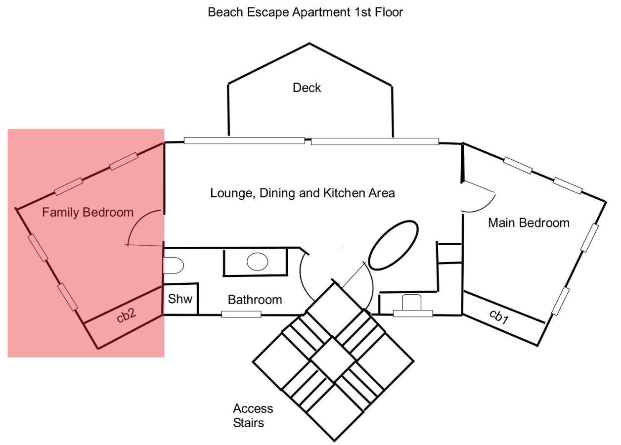 Sandy Point Beach Escape 1 Bedroom Apartment Esterno foto